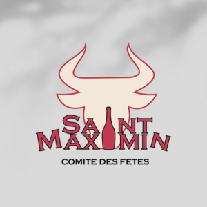 Logo du comité des fêtes Saint Maximin dans le Gard